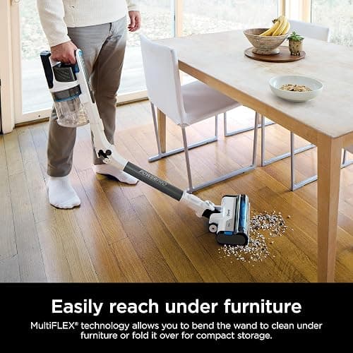 Shark PowerPro Flex Reveal Plus Cordless Vacuum, FloorDetect & Dirt-Reveal Technology, HEPA Filter, for Carpets & Hard Floors, Up to 50-Minute Runtime, Powerful Pet Hair Pickup, Java, IZ382H thumbnail 5