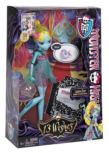 MONSTER HIGH Série *13 WISHES* Series - ASST. Y7707 Poupée Doll LAGOONA BLUE BBV48 thumbnail 7
