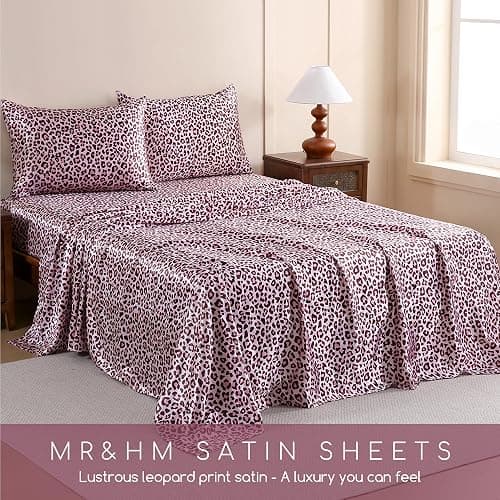 [Bed] Pink Leopard Print Sheets thumbnail 7