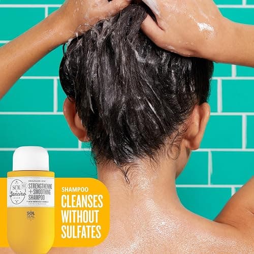 SOL DE JANEIRO Ultimate Shower Bundle | Travel Size Mini Brazilian Play Moisturizing Shower Cream Gel Body Wash + Brazilian Joia Damage Repairing Shampoo and Conditioner Set | Amazon Exclusive thumbnail 6
