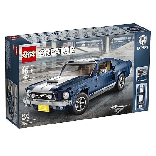 LEGO Creator Expert Ford Mustang 10265 Building Set - Exclusive Advanced Collector's Car Model, Featuring Detailed Interior, V8 Engine, Home and Office Display, Collectible for Adults and Teens thumbnail 4