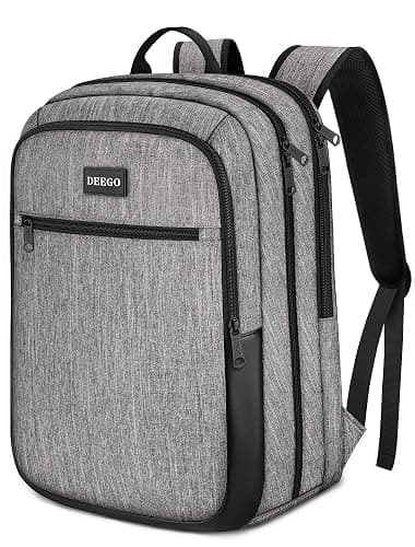 DEEGO Smell Proof Bag, Smell Proof Backpack Water Resistant Smell Proof Bags - Grey - Image 1