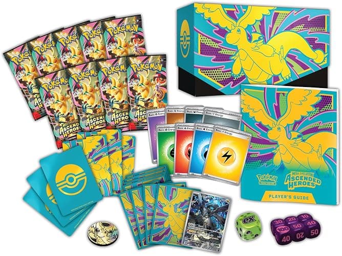 Pokémon TCG: Mega Evolution—Ascended Heroes Elite Trainer Box thumbnail 3