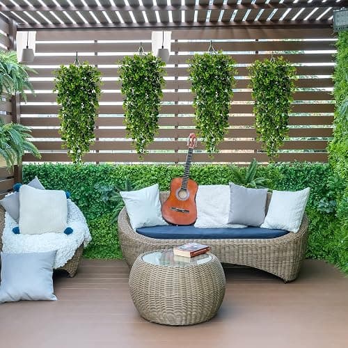 Sggvecsy 4 Pack Artificial Hanging Plants Fake Hanging Plant Faux Hanging Eucalyptus Plants UV Resistant Plastic Plants for Indoor Outdoor Room Wall Wedding Patio Porch Decor thumbnail 5