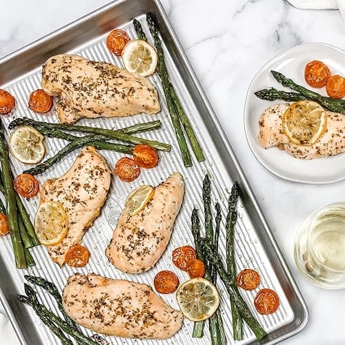 USA Pan Bakeware Nonstick Extra Large Baking Sheet Pan, Aluminized Steel thumbnail 2