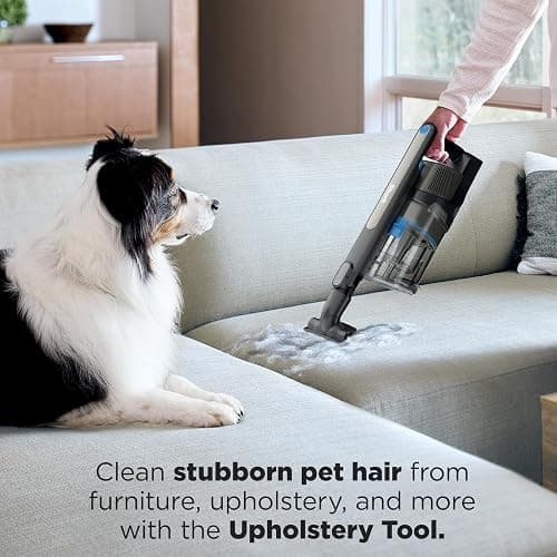 Shark PowerPro Reveal Plus Cordless Vacuum, FloorDetect & Dirt-Reveal Technology, HEPA Filter, Carpet & Hard Floor, Rechargeable, Charcoal, IZ376H thumbnail 7