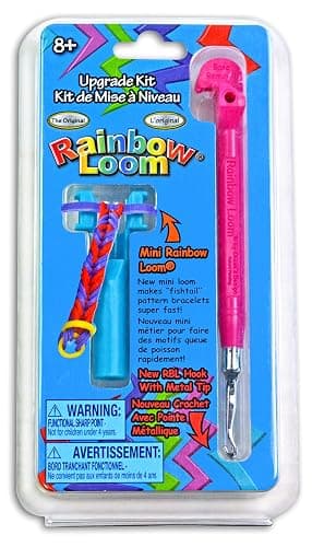 Rainbow Loom Tail Upgrade Kit - Metal Hook - Pink thumbnail 2
