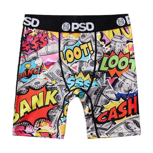 PSD Underwear Boys Boxer Briefs - Animal Print, Comfortable Active Underwear for Boys, Packs & Singles - Image 1