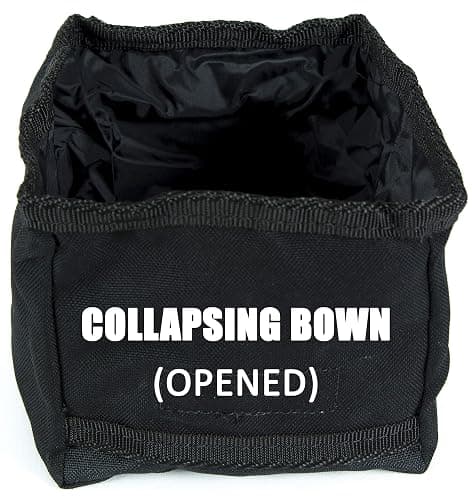 Neewa Dog Walking Belt with Pocket and Collapsing Bowl, Ideal for Trekking, Hiking, Running with Dog and Hands Free Leashes thumbnail 4