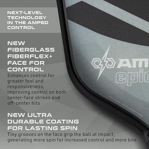 Selkirk Sport Amped Pickleball Paddles | Assembled in The USA | Amped Control or Amped Pro Fiberglass Pickleball Paddle | Unrivaled Precision & Control thumbnail 4