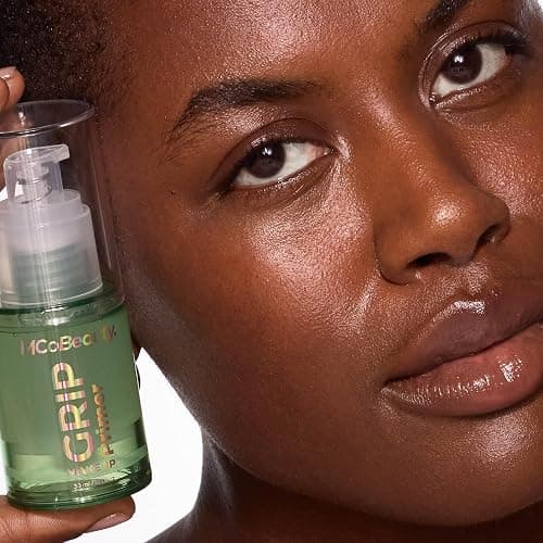 MCoBeauty - Grip Primer - Grippy Hold Lightweight Makeup Primer - Hydrating Gel Base Face Primer with Moisturizing Ingredients - Aloe Vera, Niacinamide & Vitamin E - Preps Skin for Long-Lasting Makeup thumbnail 2