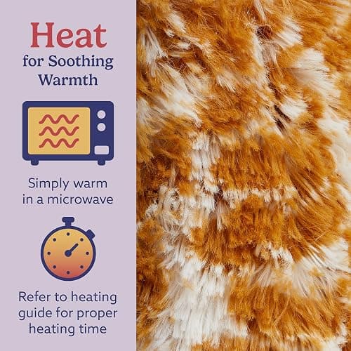 warmies Microwavable Stuffed Animals, Giraffe - Heated Stuffed Animal Plushie for Warmth - Cute Soft Plush Toys for Adults & Children (Boys, Girls, Babies & Toddlers) thumbnail 4