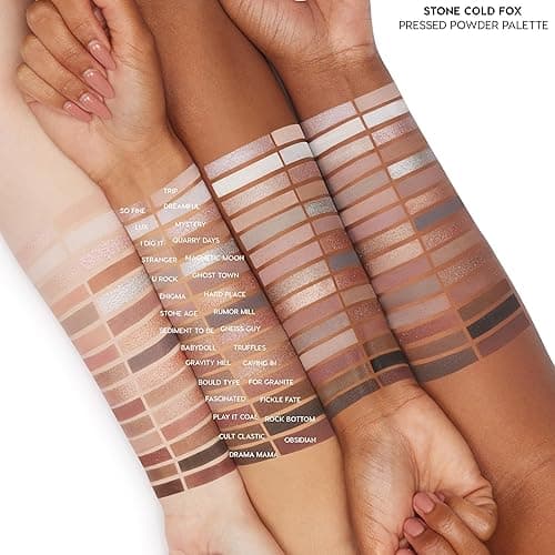 ColourPop Stone Cold Fox Eyeshadow Palette - 30 Pan Cool Tone Eye Makeup Palette with Matte & Metallic Finishes - High-Pigment Eye Makeup with a Long-Wearing Formula (1.16 oz) - Stone Cold Fox thumbnail 6