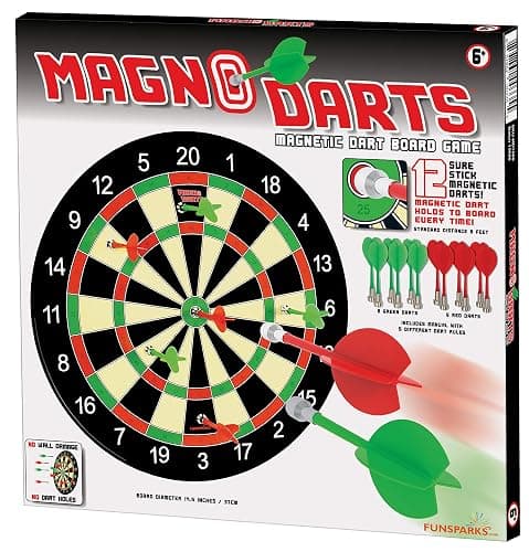 Magnetic Dart Board Game – 12pcs Kids Magnetic Darts Boys Toys Gifts Indoor Outdoor Games for Family and Friends – Safe Dart Game Set for All Ages 5 6 7 8 9 10 11 12 Year Old Kids and Adults thumbnail 7