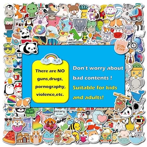 Stickers for Water Bottles, 400PCS Water Bottle Stickers for Kids, Waterproof Vinyl Stickers, Cute Stickers Pack thumbnail 5