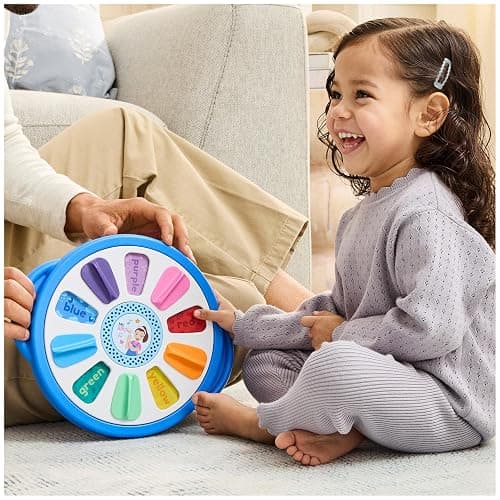 Ms. Rachel Official Spin Along Learning Wheel with 3 Learning Play Modes, Educational Toys & Toddler Toys for Girls & Boys Ages 1-3+ thumbnail 2