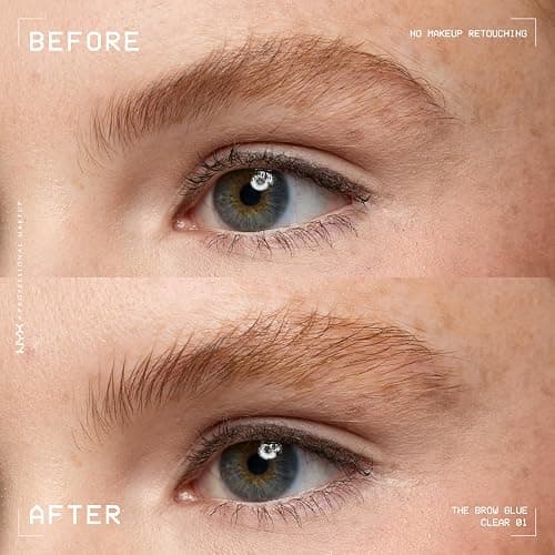 NYX PROFESSIONAL MAKEUP The Brow Glue, Extreme Hold Eyebrow Gel - Clear thumbnail 2