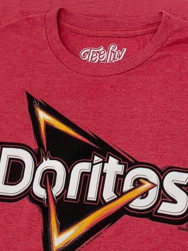 Tee Luv Men's Doritos Shirt - Tortilla Chip Snack Logo T-Shirt thumbnail 2