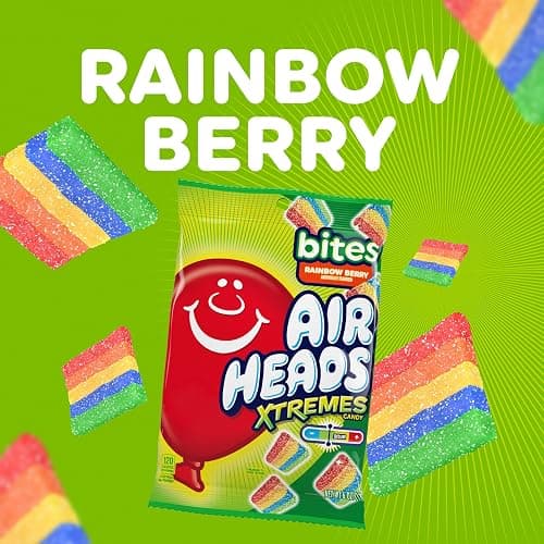 Airheads Xtremes Bites, Rainbow Berry, Party, 30.4 OZ Stand Up Bag thumbnail 4