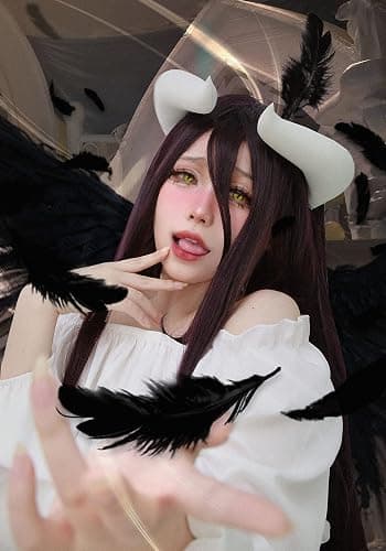 C-ZOFEK White Cosplay Horns with Clips for Bowsette Cosplay Costume Halloween Accessory thumbnail 4