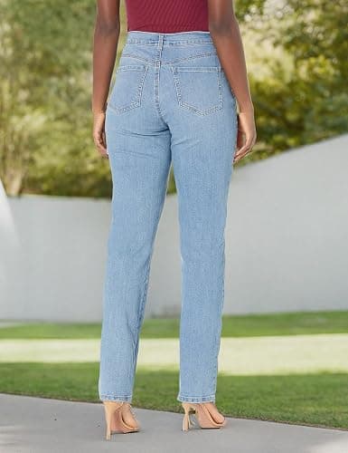 Gloria Vanderbilt Womens Amanda Classic High Rise Tapered Jean Petite thumbnail 4