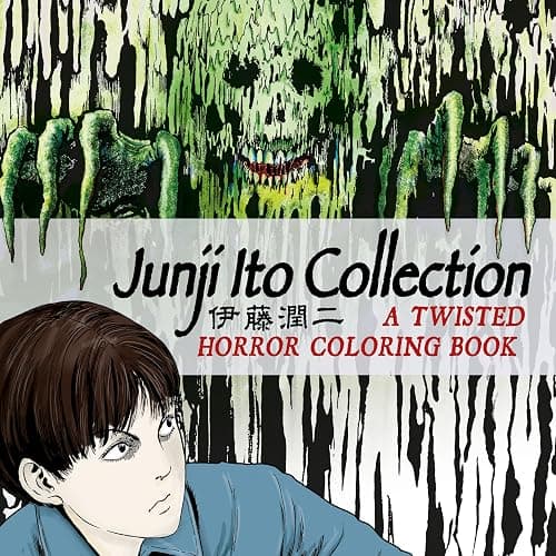Junji Ito Collection: A Twisted Horror Coloring Book - Image 1