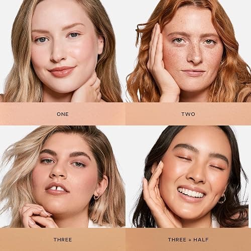 Saie Slip Tint Tinted Moisturizer with SPF 35 - Light Coverage, Glowy Skin Tint & Mineral Sunscreen for Face with Hydrating Hyaluronic Acid - Summer Makeup Essential - Shade Three (1.35 oz) thumbnail 5