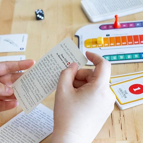 Asmodee Choose Your Own Adventure: House of Danger Board Game - Embark on a Perilous Journey in this Cooperative Narrative Adventure, Ages 10+, 1+ Players, 1+ Hour Playtime thumbnail 5