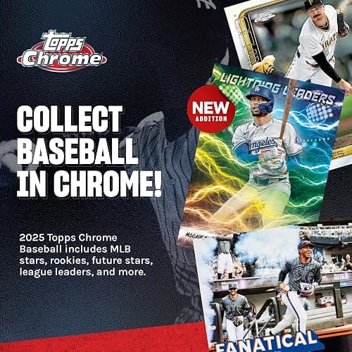 2025 Topps Chrome Baseball - Factory Sealed - Value Box thumbnail 3
