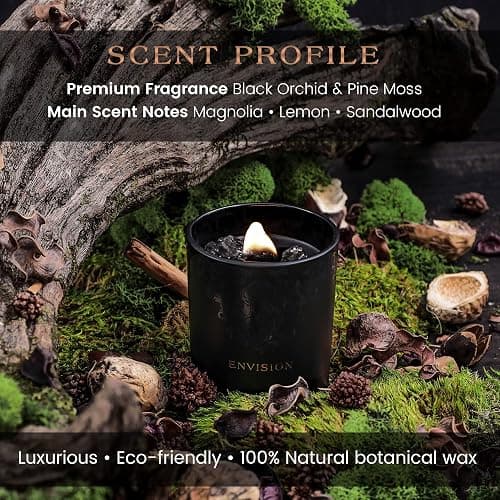 Deep Eden Wood Wick Candle thumbnail 3