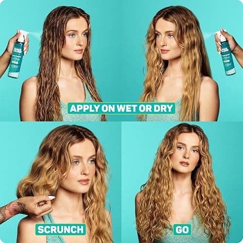 Marc Anthony Beach Volume, Sea Salt Texturizing Hair Spray for Waves | Lightweight, Soft Hold Texturizing Hairspray for Straight & Wavy Hair - Adds Texure, Waves & Volume for Women & Men thumbnail 8
