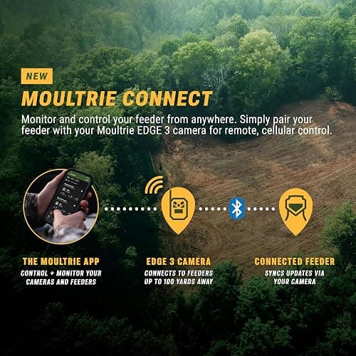 Moultrie Edge 3 Cellular Trail Camera - 40MP HD Photo Capture - 1080p Low-Glow Flash - GPS - Multi-Carrier Auto-Connect - Built-in Memory - 0.5s Trigger Speed - AI Buck Detection thumbnail 7