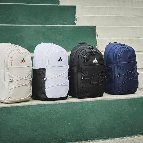 adidas Amplifier Backpack for Laptop, School and Gym, 28L, Distilled Pink/Dual Lilac Purple/Bungie, OSFA thumbnail 6