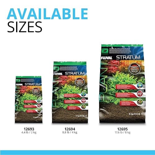 Fluval 12694 Plant and Shrimp Stratum for Freshwater Fish Tanks, 8.8 lbs. – Aquarium Substrate for Strong Plant Growth, Supports Neutral to Slightly Acidic pH thumbnail 7