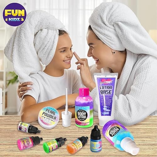 Kid Body Lotion Making kit, FunKidz STEM Makeup Maker kit for Girls Science Kits thumbnail 7