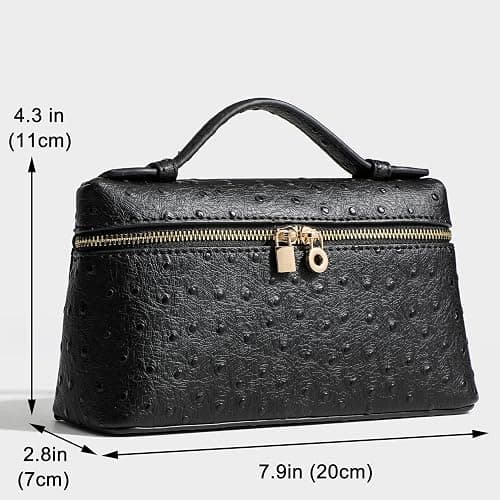 Rejolly Crossbody Bag for Women Small Pouch Top-Handle Leather Bag Designer Shoulder Handbag Quiet Luxury Trendy Purse thumbnail 3