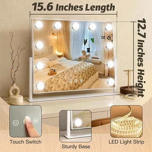 Vanity Mirror with Lights thumbnail 4