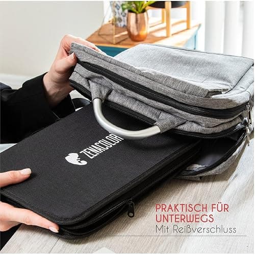 Zenacolor 74-teiliges professionelles Zeichenstifte Set, Federmappe mit 24 Wasserfarb-Malstiften, 12 Buntstifte, 12 metallische Malstifte, 12 Bleistifte und Zubehör - 1 Skizzenbuch thumbnail 7