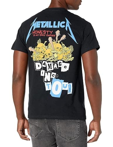 Metallica Men's Metallica Damage Inc Tour T-Shirt thumbnail 2