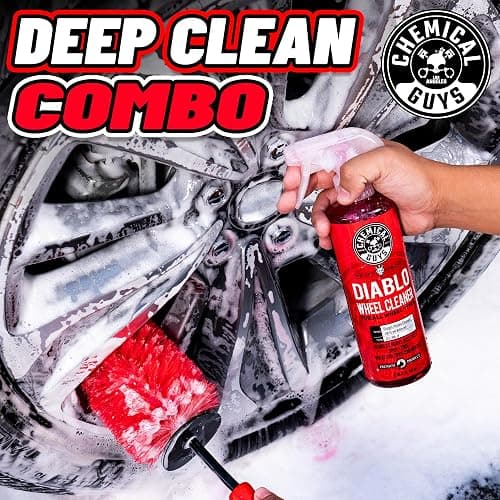 Chemical Guys Diablo Wheel Cleaner Spray - 2 Pack 16 oz Bottles, Safe on All Wheel & Rim Finishes, Sprayable Formula Removes Brake Dust, Dirt & Grime, Great for Cars, Trucks, SUVs, Motorcycles & RVs thumbnail 5