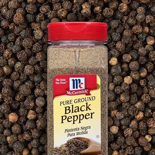 McCormick Black Pepper, Pure Ground, Non GMO, Hand-Harvested, Enjoy Distinctive Pepper Flavor While Cooking & Tableside, 16 oz thumbnail 11