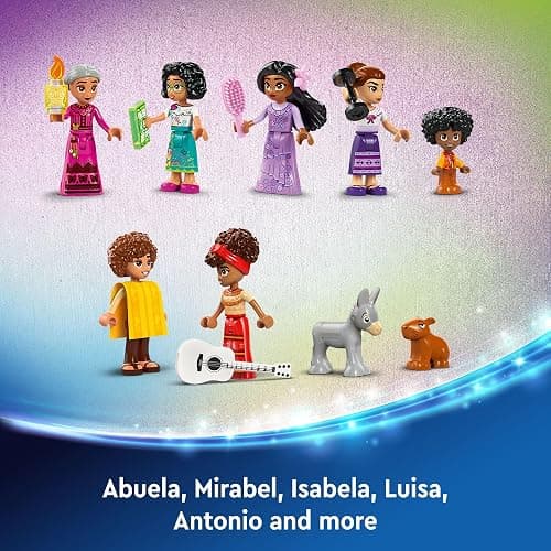 LEGO Disney Encanto The Magical Madrigal House Toy, Building Playset for Kids, Mirabel Princess Doll Figure, Disney Toy for Girls and Boys Ages 7 and Up, Fun Construction Encanto Set, 43245 thumbnail 6