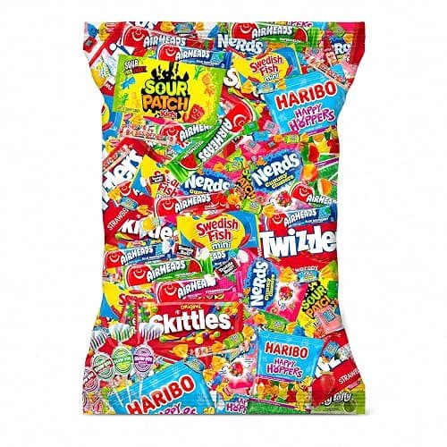 Bulk Candy Variety Pack - 2 lb Candy - CandyBulk Individually Wrapped Candies - Candies - Pinata Filler Stuffers - PinataCandy Stuffers - CandyParty Favors - July 4th thumbnail 9