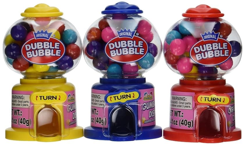 Dubble Bubble Mini Dispenser 12 Pack-1.41 OZ. (40g) - Image 1