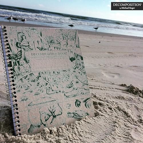 Decomposition Everglades College Ruled Spiral Notebook - 9.75 x 7.5 Journal with 160 Lined Pages - 100% Recycled Paper - Notebooks for School Supplies, Home & Office - Made in USA thumbnail 2