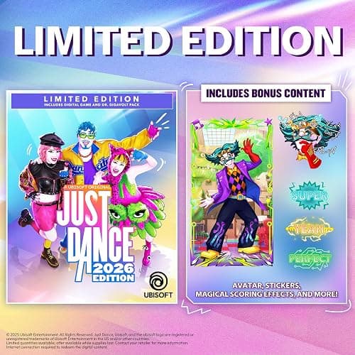 Just Dance 2026 Edition - Limited Edition, Nintendo Switch (Code in Box) thumbnail 8
