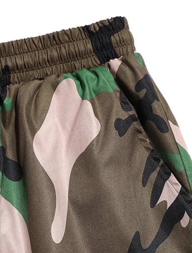 Men Techwear Cargo Joggers Flap Pocket Elastic Drawstring Waist Pants thumbnail 7