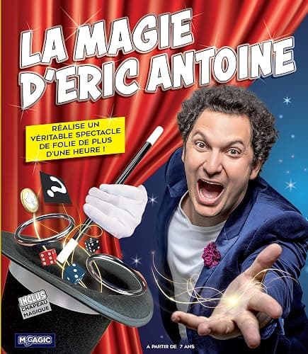 Megagic - Coffret de Magie Enfant - La Magie d'Eric Antoine, A PARTIR DE 7 Ans, Centre thumbnail 2