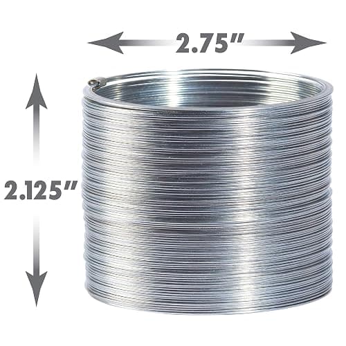 The Original Slinky Walking Spring Toy, 2.75-inch Diameter Metal Slinky, Fidget Toys thumbnail 3