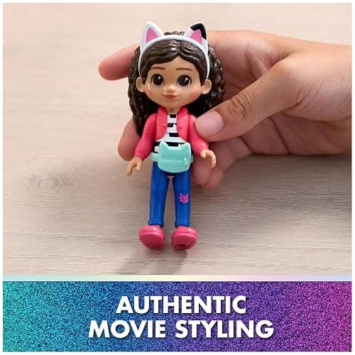 DREAMWORKS GABBY'S DOLLHOUSE The Movie, Cat-Venture Crew Pack, 11-Piece Toy Figure Set with Accessories, Kids Toys for Girls & Boys Ages 3 and Up thumbnail 3